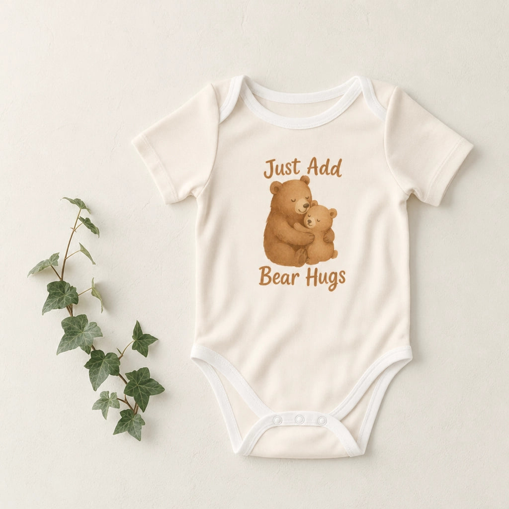 Just Add Bear Hugs Baby Bodysuit