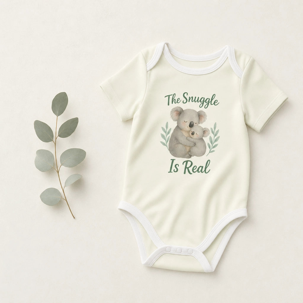 The Snuggle Is Real Koala Baby Bodysuit